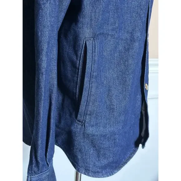 Versace Medusa Blouson Denim Stone Wash Jacket Blue 42 US (52) 1016845 NWT $1500